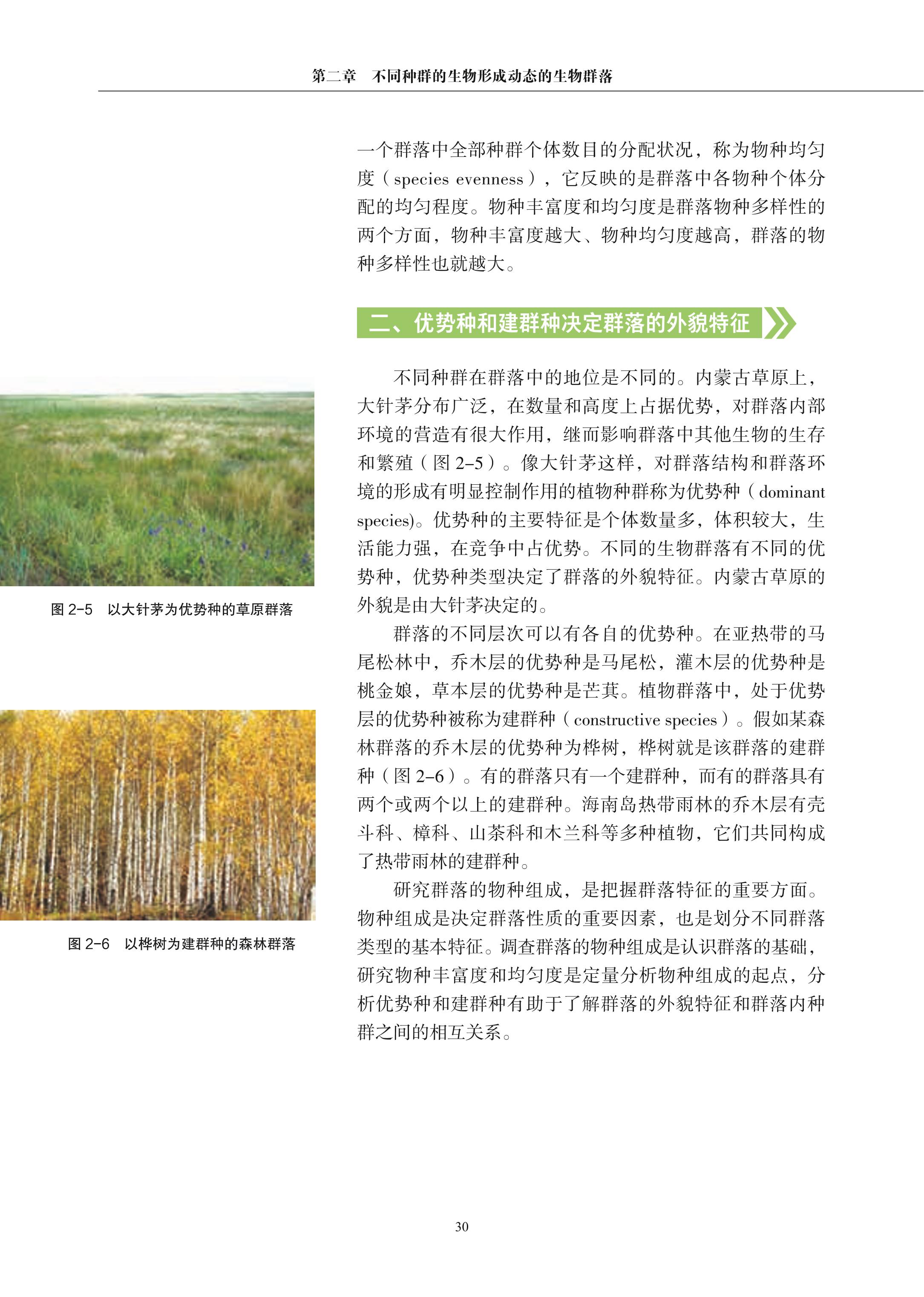 普通高中教科书·生物学选择性必修2 生物与环境（沪科教版）PDF高清文档下载