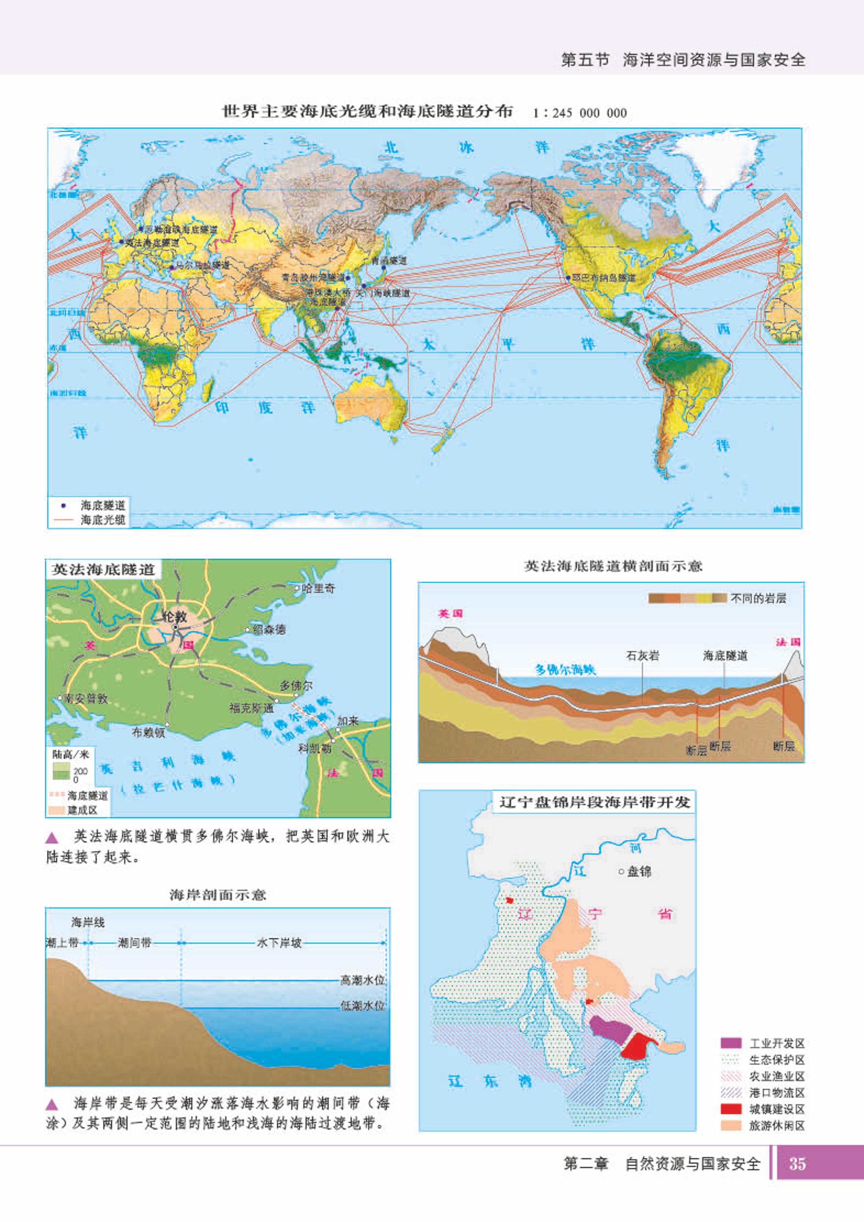 普通高中教科书·地理图册选择性必修3 资源、环境与国家安全（配套湘教版）PDF高清文档下载