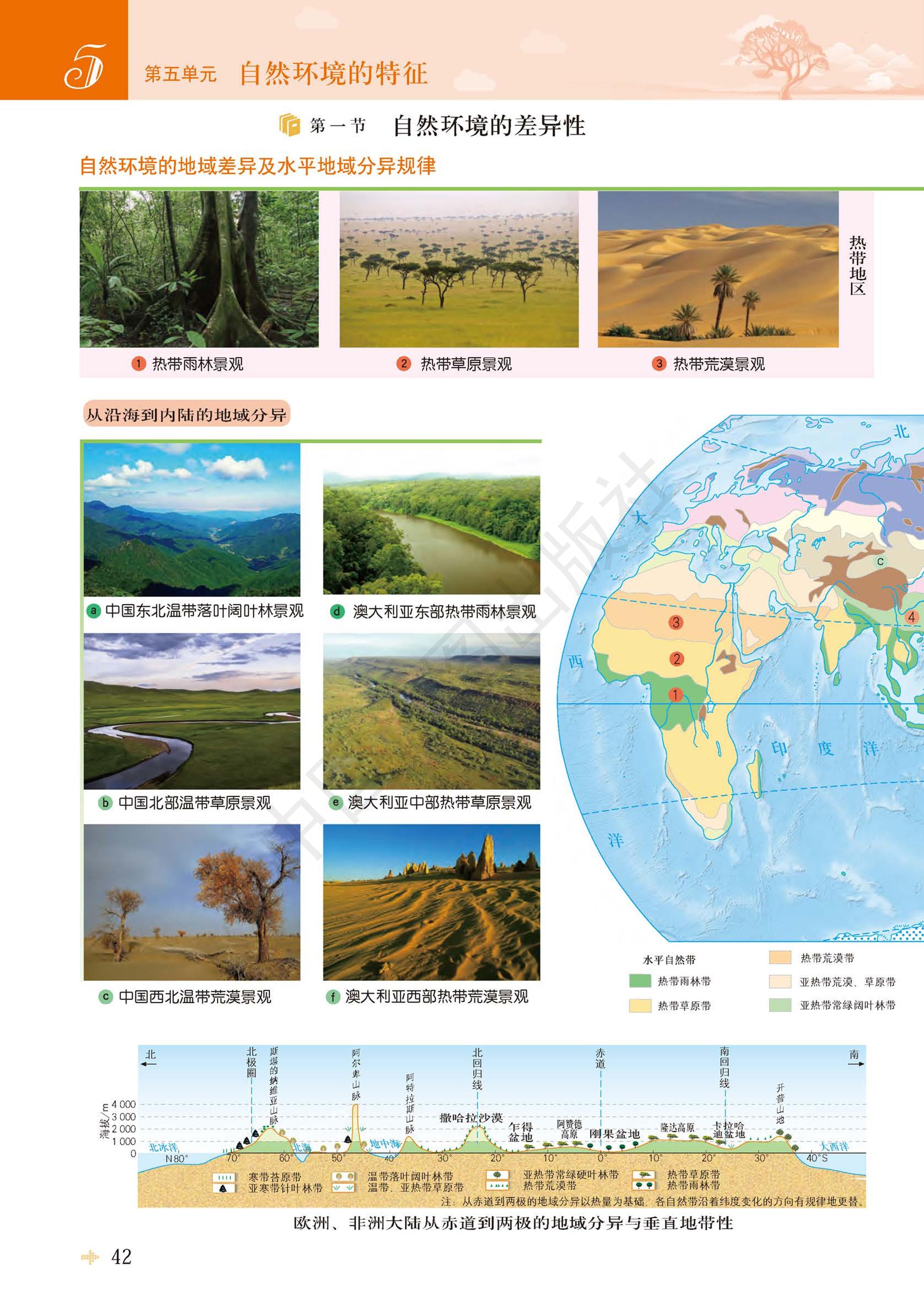 普通高中教科书·地理图册选择性必修1 自然地理基础（配套鲁教版）PDF高清文档下载